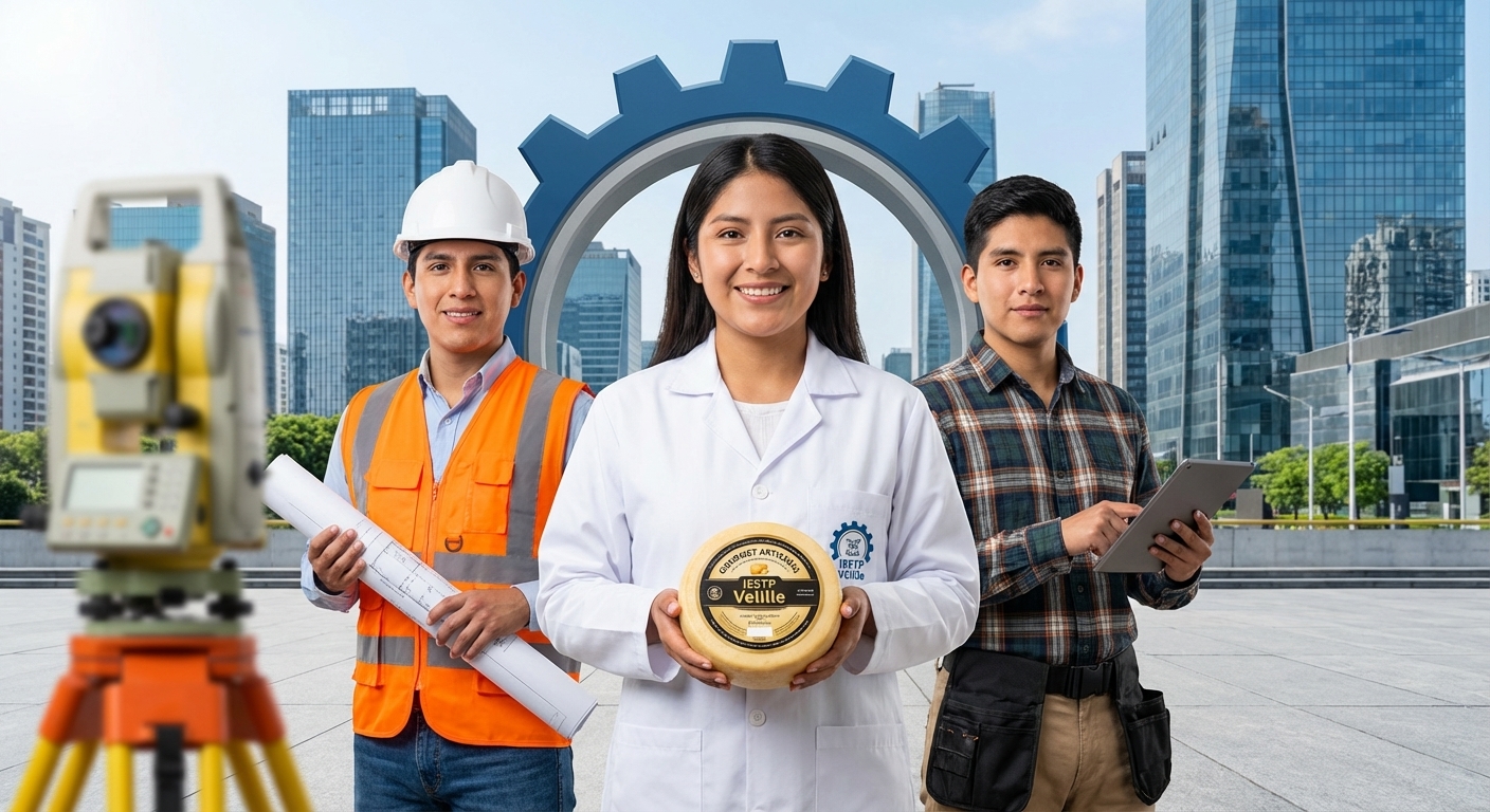 Estudiantes de Construcción Civil, Industrias Alimentarias y Agropecuaria
